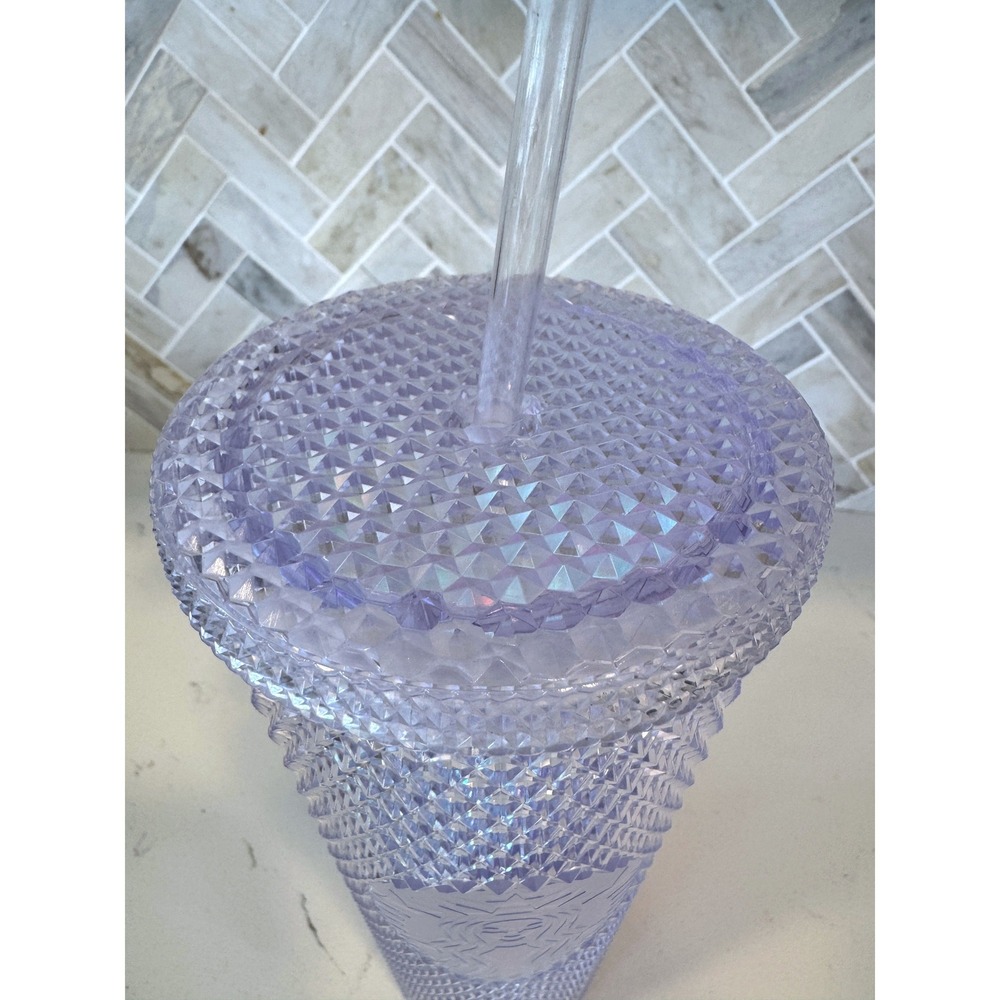 Starbucks Studded Tumbler Unisex 24oz Iridescent Purple Christmas Gift - Picture 4 of 4